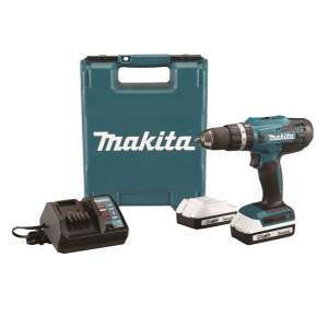 Aku příklepový šroubovák Makita HP488DWAE, Li-ion 18V/2,0Ah G