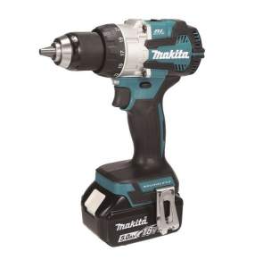 Aku bezuhlíkový příklepový šroubovák Makita DHP489RTJ, Li-ion LXT 18V 5,0 Ah,Makpac