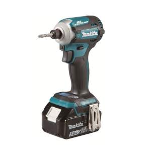 Aku rázový šroubovák Makita DTD171RTJ, 1/4" Li-ion LXT, 2x 18V/5,0Ah, Makpac