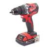 MILWAUKEE M18 CBLPD-202C aku příklepová vrtačka 18V/2x2Ah, 60Nm, 0-500/1800 ot./min