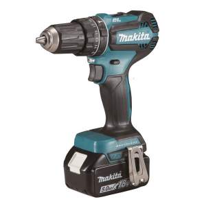 Aku bezuhlíkový příklepový šroubovák Makita DHP485RTJ, Li-ion LXT 18V/5,0 Ah,Makpac