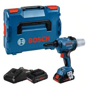 Aku nýtovací kleště Bosch GRG 18V-16 C Professional - 2x aku 18V/4.0Ah ProCORE, nýty 3-6.4mm, 1.6kg